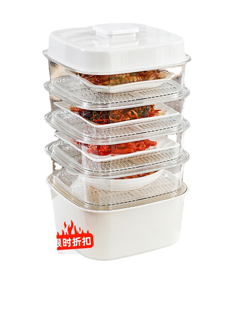 Summer Insulated Vegetable Cover Multi-Layer Household Dust-Proof Food Table Cover Leftovers Folding New Dish Cover Fabulous Dishes Heating up Appliance