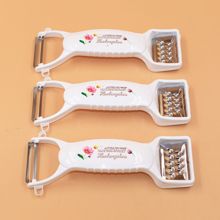 Supply Stainless Steel Multi-Functional Grater Multi-Purpose Potato Melon Fruit Vegetable Grater Fruit Peeler Practical Gadget