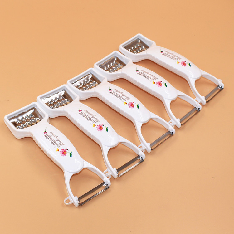Supply Stainless Steel Multi-Functional Grater Multi-Purpose Potato Melon Fruit Vegetable Grater Fruit Peeler Practical Gadget