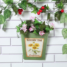 Factory Direct Sales Cute Trash Can Creative with Lid Living Room Bedroom Table Trash Can Storage Tank Flower Container and Flower Pot