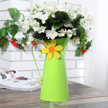 Factory Direct Sales Cute Trash Can Creative with Lid Living Room Bedroom Table Trash Can Storage Tank Flower Container and Flower Pot