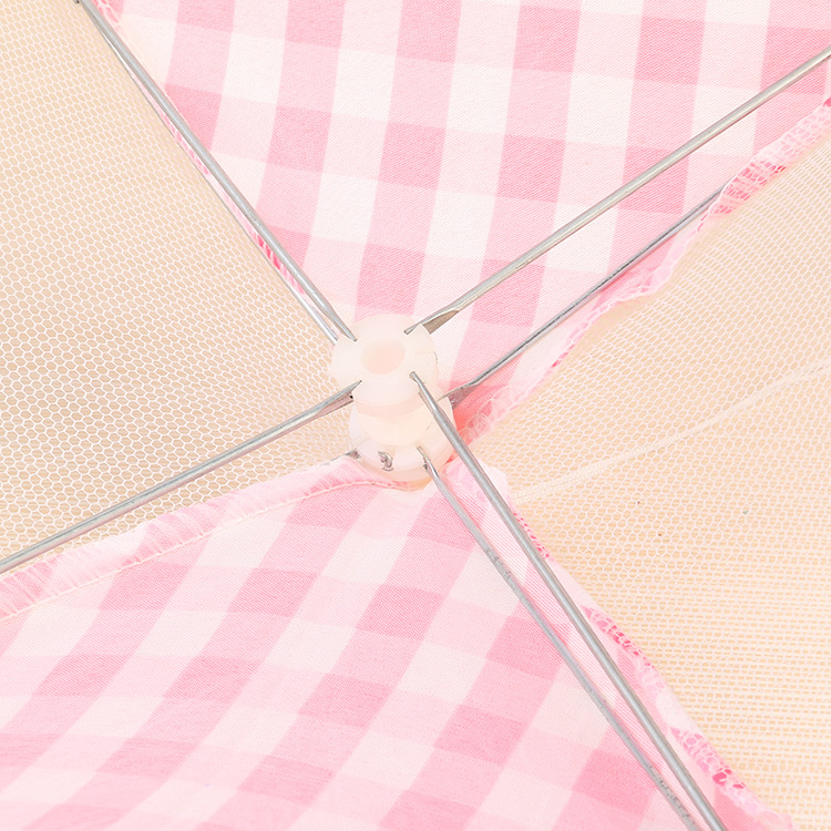 Creative Lace Food Cover Dustproof Folding Food Cover Anti-Fly Table Top Table Top Multi-Color Factory Direct Sales