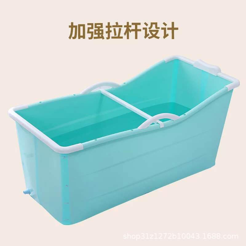 Household adult folding bath tub thermal bath tub a surrogate plastic bath tub thicken factory direct sale