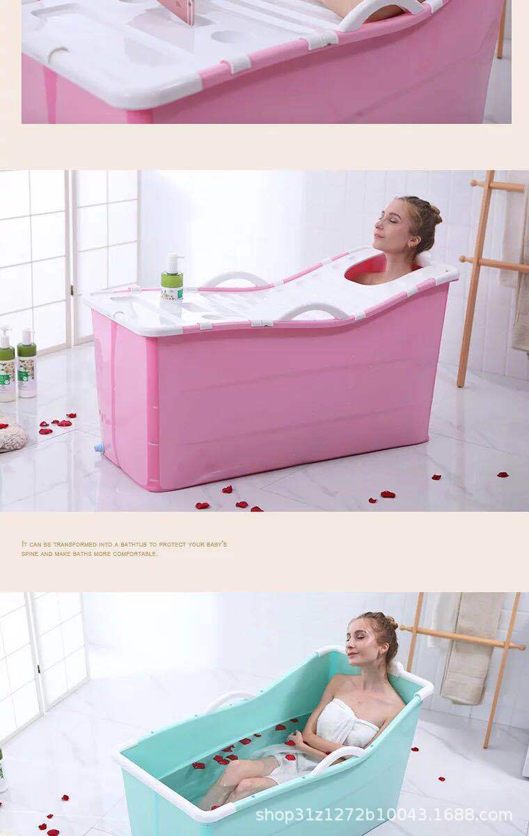 Household adult folding bath tub thermal bath tub a surrogate plastic bath tub thicken factory direct sale Household adult folding bath tub thermal bath tub a surrogate plastic bath tub thicken factory direct sale