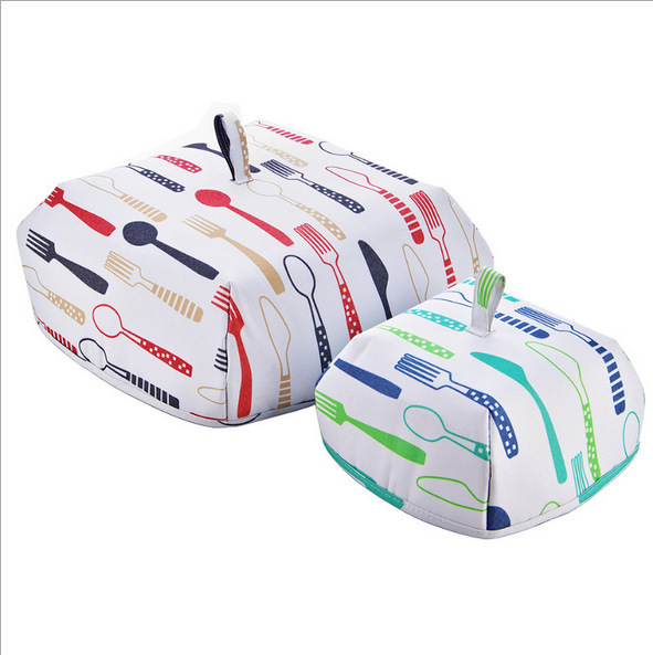 Creative Foldable Cover Dining Table Anti Fly Cover Food Insulation Cover Thick Aluminum Foil Dining Table Food Dust Cover