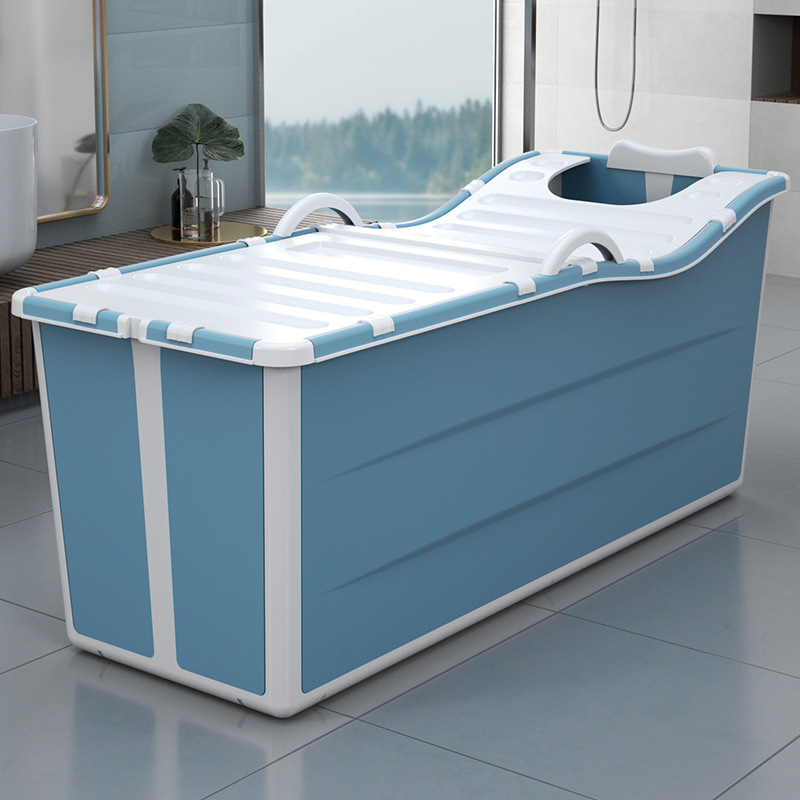 Adult bath tub plastic folding adult bath tub large adult bath tub thickened Adult bath tub