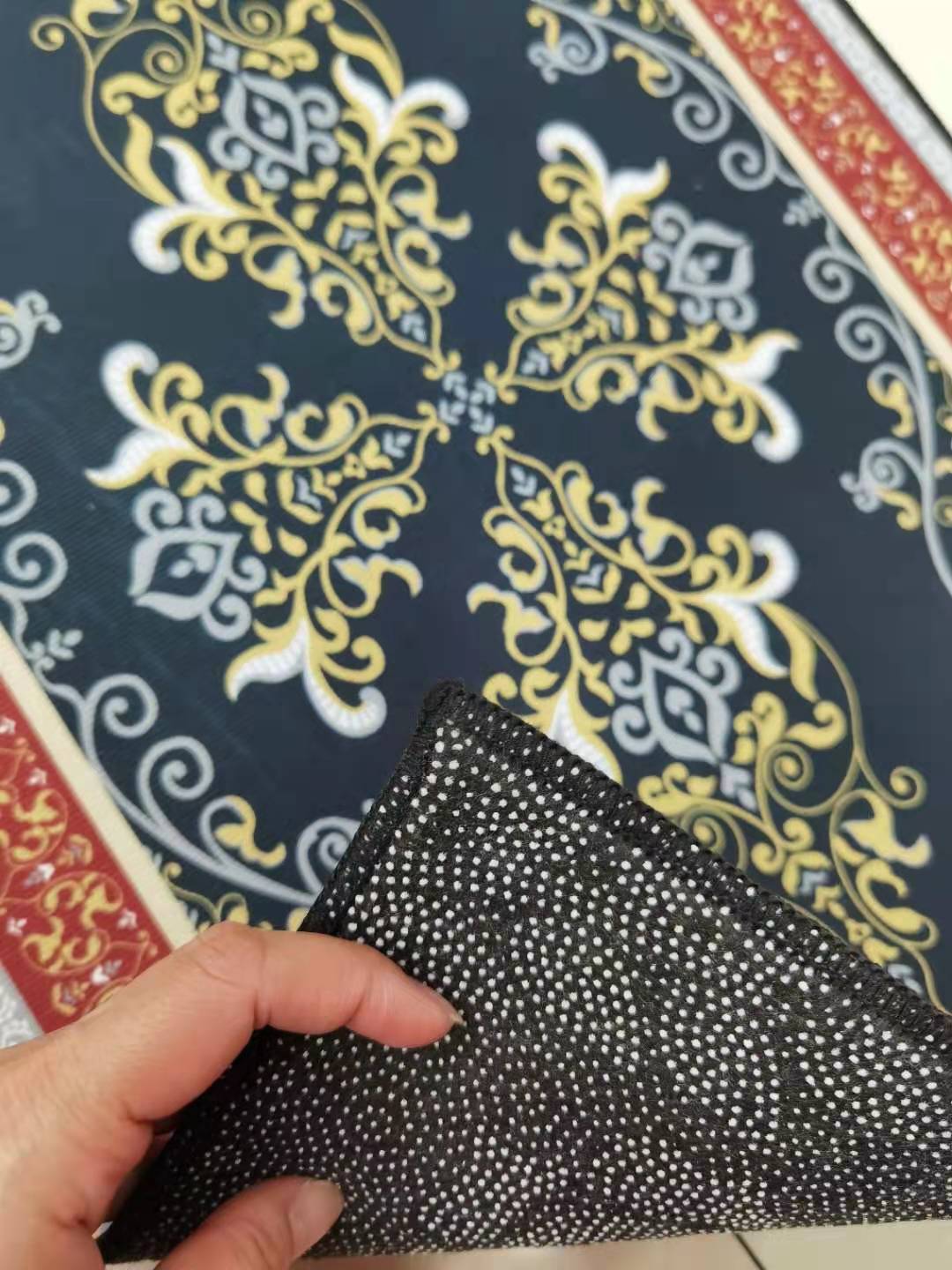 INS European Style Living Room Printing Carpet Printing Carpet Bedside Blanket Table Carpet Custom Carpet 120 * 180cm