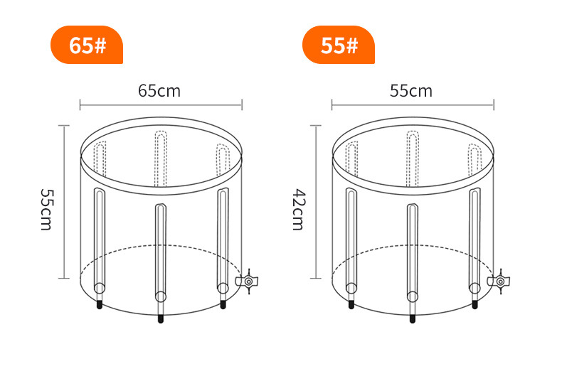 Cross-border folding bath tub adult non-inflatable folding tub Household bath tub bath sweat steaming tub