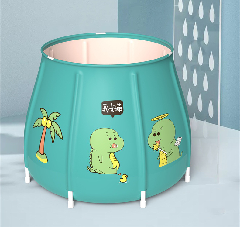 Cross-border folding bath tub adult non-inflatable folding tub Household bath tub bath sweat steaming tub