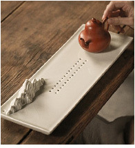 Handmade and HandPainted Cover Bowl Pot Tray Kung Fu Tea Set Dry Tea Table Retro Celadon Glaze NonTray Cover Bowl