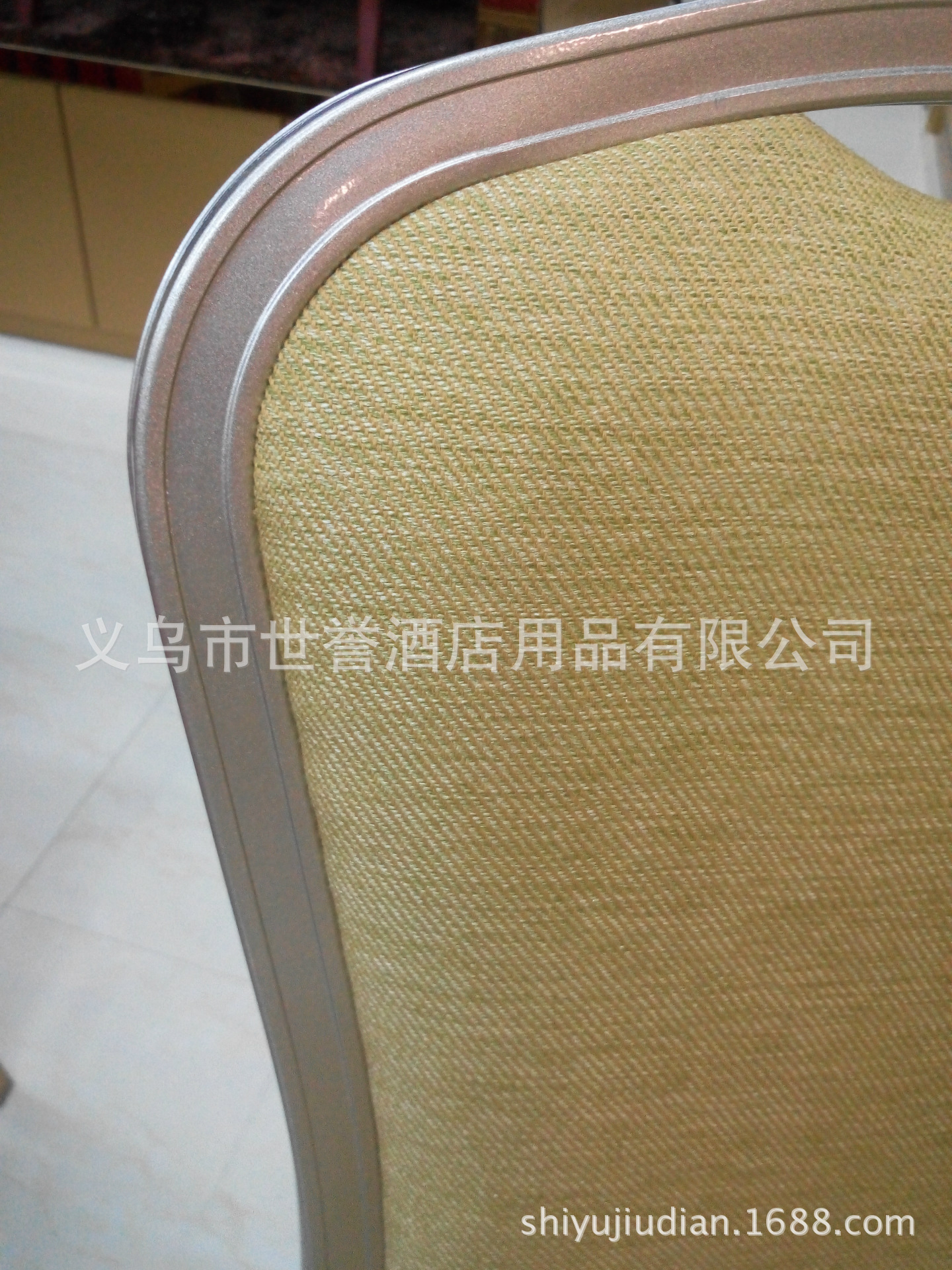 Shanghai Stars Hotel banquet table & chair hotel banquet aluminum alloy chair