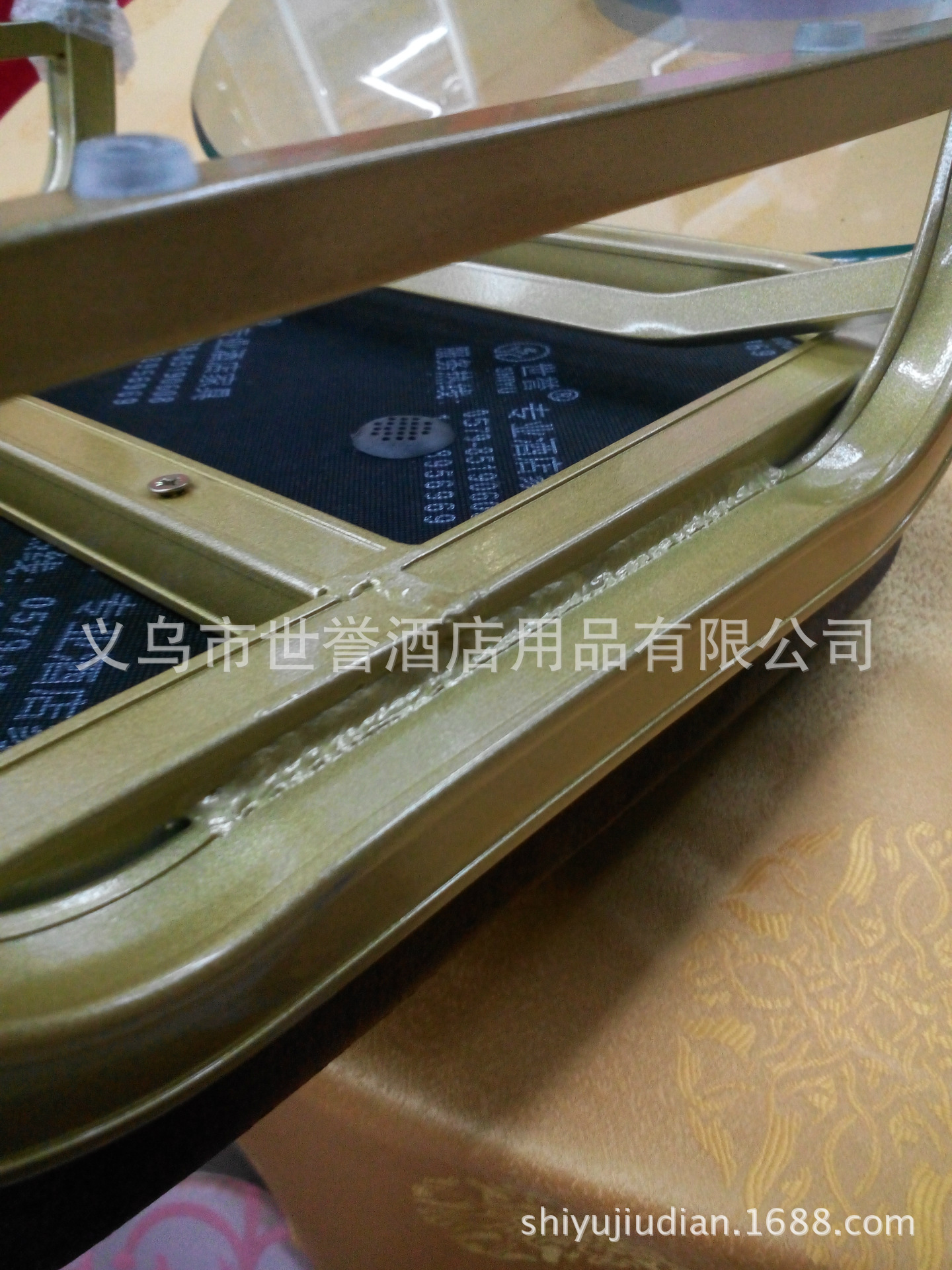 Shanghai Stars Hotel banquet table & chair hotel banquet aluminum alloy chair