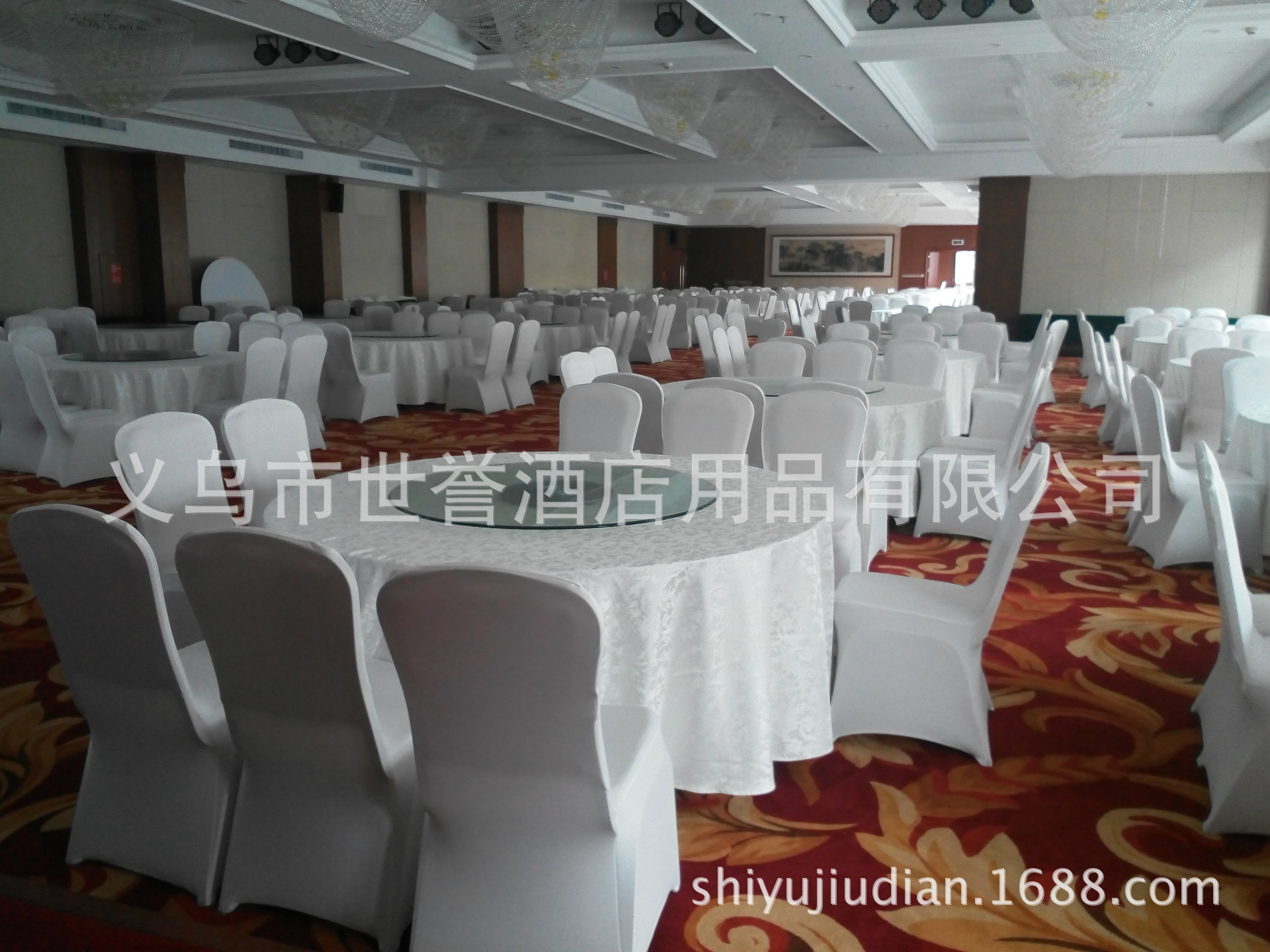 Shanghai Stars Hotel banquet table & chair hotel banquet aluminum alloy chair