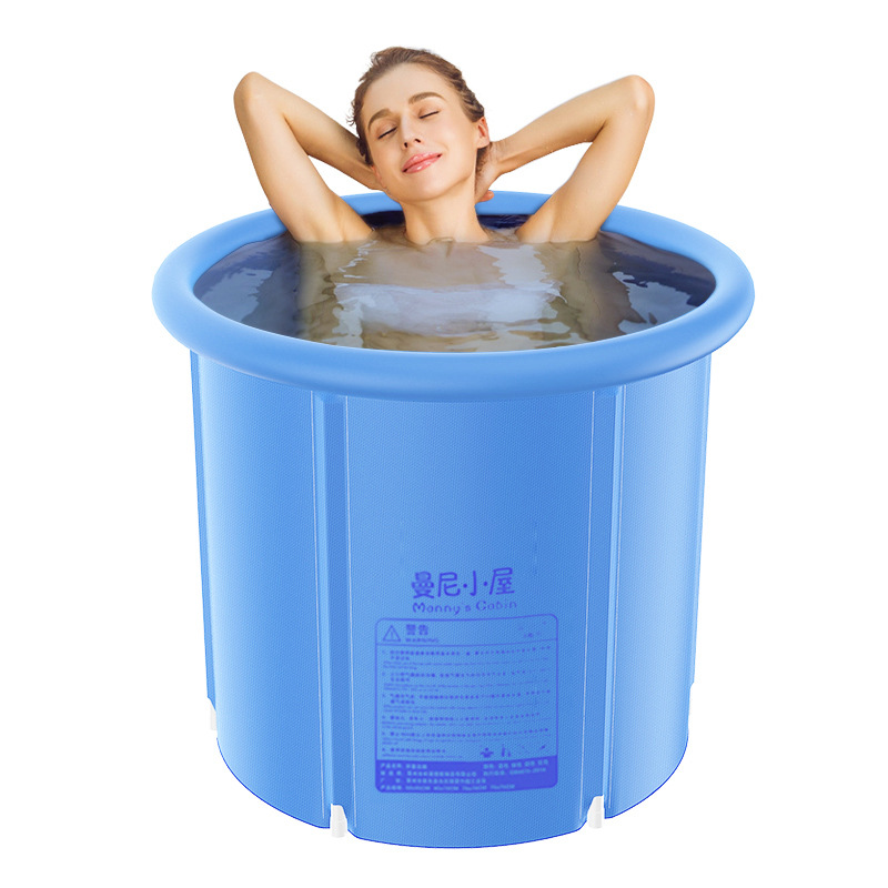 Folding bath tub inflatable tub thickened plastic bath tub adult bath tub child bath tub