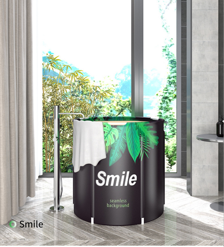 Folding bath tub inflatable tub thickened plastic bath tub adult bath tub child bath tub