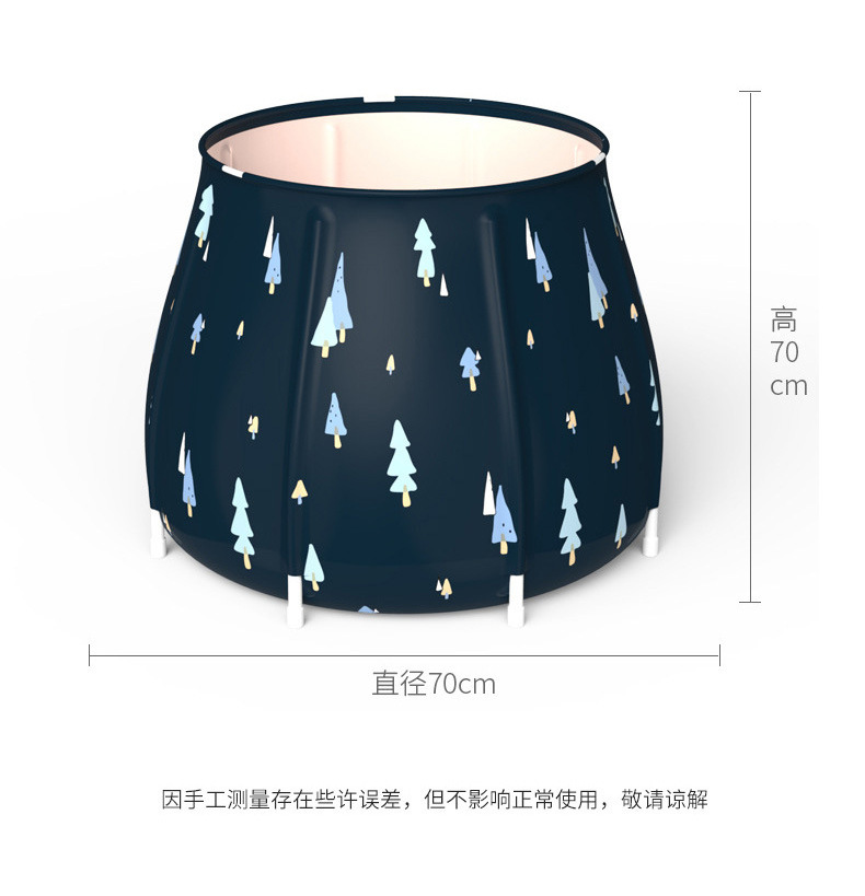 folding adult bath tub folding portable bath tub noninflatable bath tub household thickened bath sweat steamer bucket