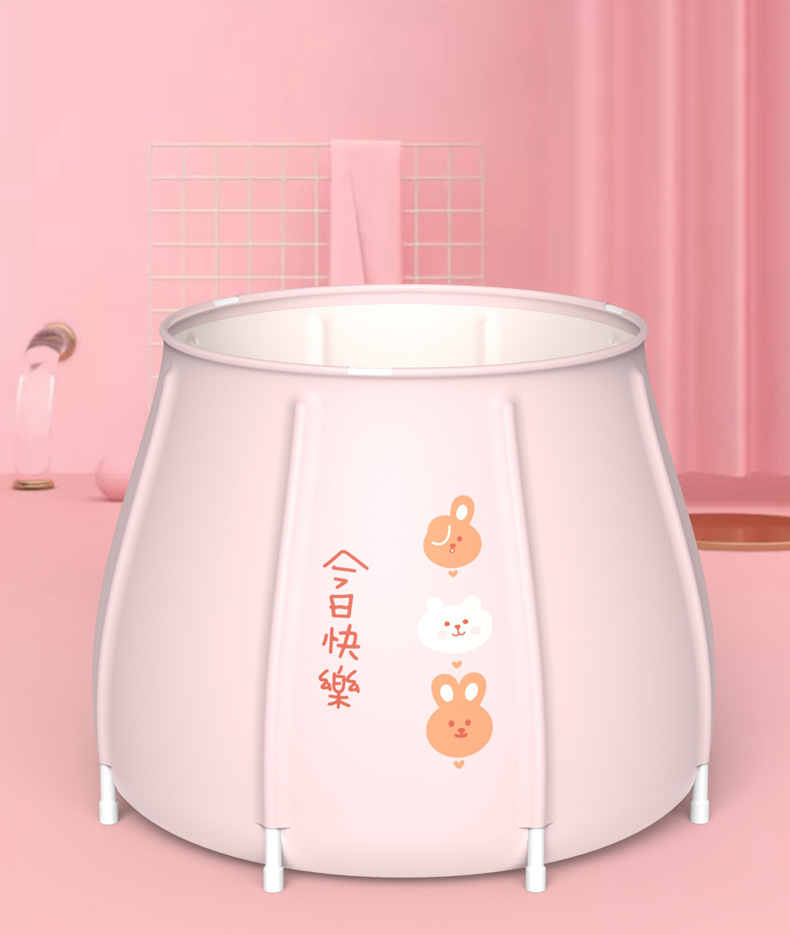 folding adult bath tub folding portable bath tub noninflatable bath tub household thickened bath sweat steamer bucket