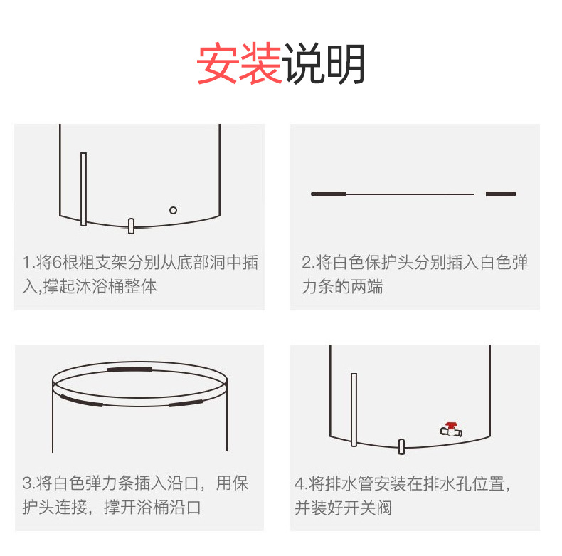 folding adult bath tub folding portable bath tub noninflatable bath tub household thickened bath sweat steamer bucket