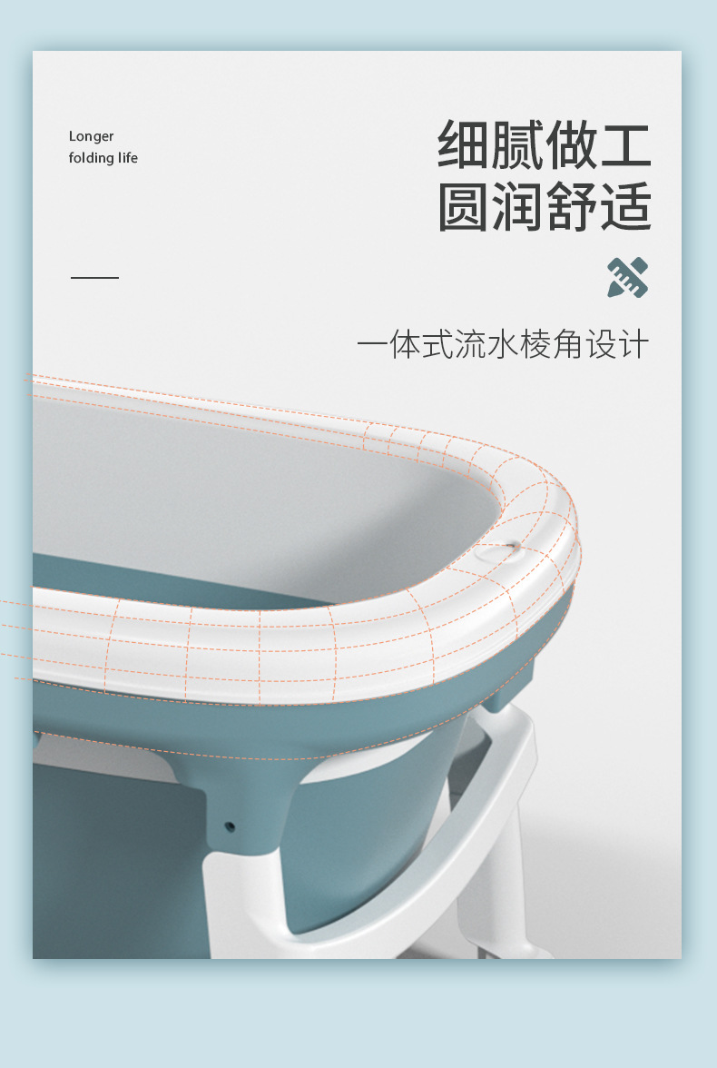 Extended folded adult bath tub Household bath tub Adult folded bath tub thickened adult bath tub Extended folded adult bath tub Household bath tub Adult folded bath tub thickened adult bath tub