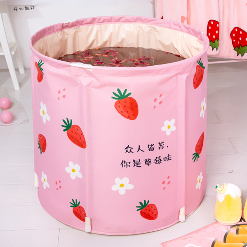 and adults with six layers of thickening padded cotton bath tub for household thickening free of inflation bath tub