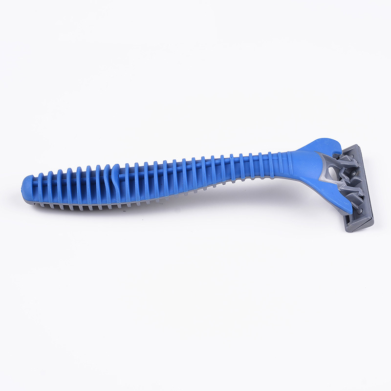 Max Factory Disposable Manual Shaver Men&#039;s Three-Layer Stainless Steel Induction Cutter Head Razor Old-Fashioned Shaver