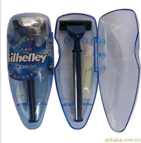 Hotel supplies paid Hotel room shaver disposable shaver gilini 588
