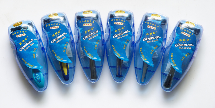 Hotel supplies paid Hotel room shaver disposable shaver gilini 588