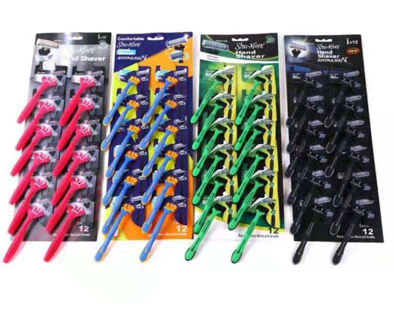 Factory Direct Supply Disposable Stainless Steel Shaver Shu-More Men's Manual Shaver Shaver Wholesale Factory Direct Supply Disposable Stainless Steel Shaver Shu-More Men's Manual Shaver Shaver Wholesale