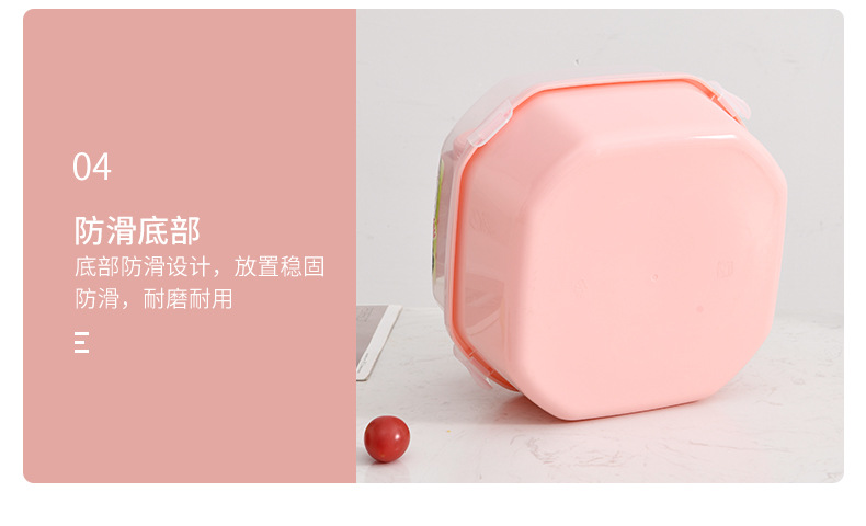 Portable Tableware Pink 47-Piece Set Camping Picnic Plastic Tableware Set Knife, Fork and Spoon