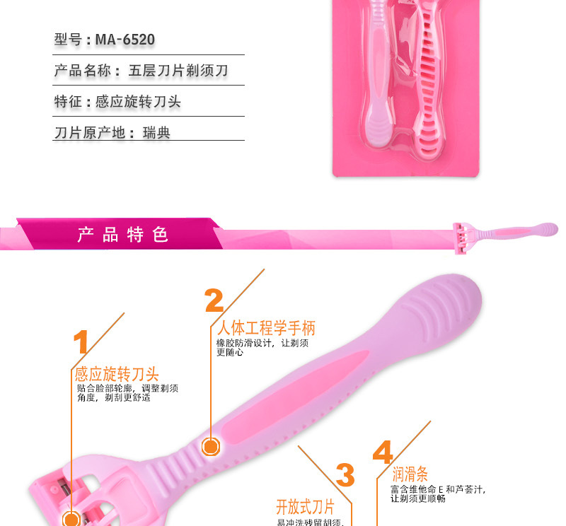 Max Manufacturer Women's Five-Layer Hair Trimmer Disposable Manual Hair Shaver Sanitary Knife Head Private Armpit Hair Lumbar Intervertebral Disc Max Manufacturer Women's Five-Layer Hair Trimmer Disposable Manual Hair Shaver Sanitary Knife Head Private Armpit Hair Lumbar Intervertebral Disc