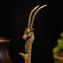 Pure Bronze Monkey Tea Fork Japanese Iron Pot Cover Fork Silver Pot Cover Clip Tea Ceremony Accessories One Product Pure Bronze Monkey Tea Fork Japanese Iron Pot Cover Fork Silver Pot Cover Clip Tea Ceremony Accessories One Product