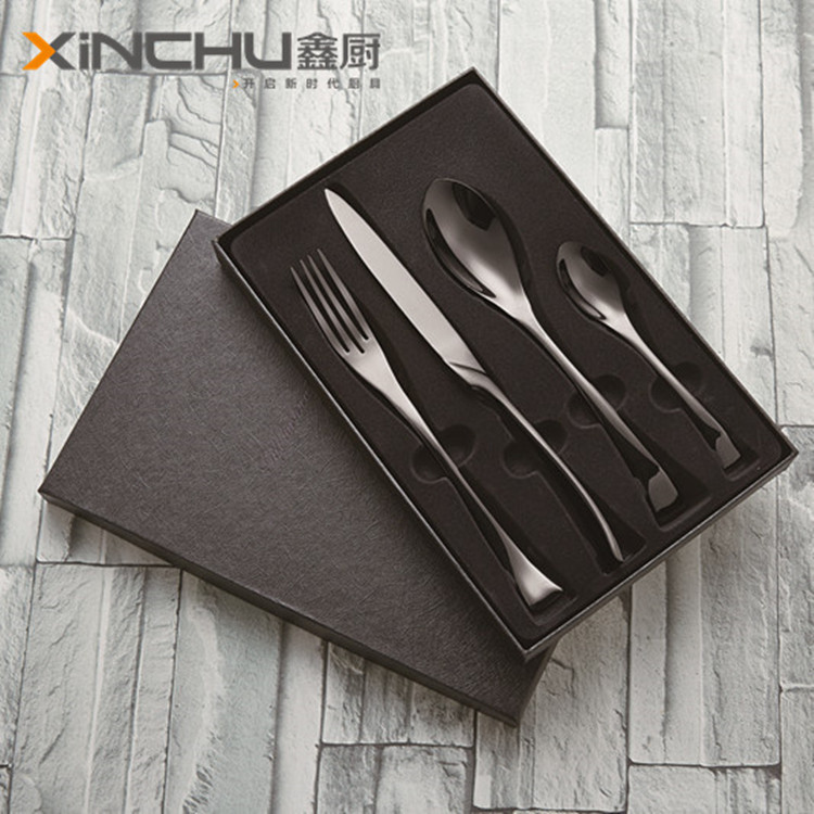 and fork more stainless steel plating black knife and fork spoon gold plated steak knife and fork gift set tableware