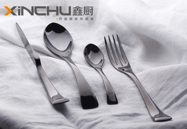 and fork more stainless steel plating black knife and fork spoon gold plated steak knife and fork gift set tableware