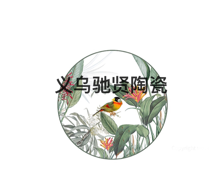 Bone China Dish High Ceramic Western Cuisine Plate Tableware Large Tray Table Fruit Cake Pastry Plate