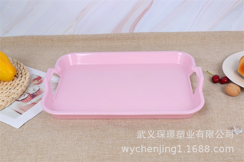 Household multi-functional Imitation Porcelain wholesale tea set tray tableware tray is directly creative environmental protection