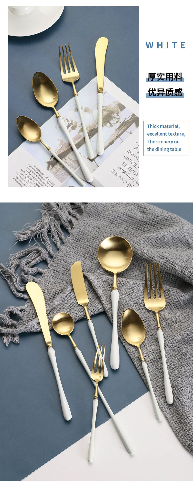 Factory Direct Sales Qinglong 304 Stainless Steel Western Tableware Platinum Knife, Fork and Spoon Suit Small Waist Handle Simple Factory Direct Sales Qinglong 304 Stainless Steel Western Tableware Platinum Knife, Fork and Spoon Suit Small Waist Handle Simple