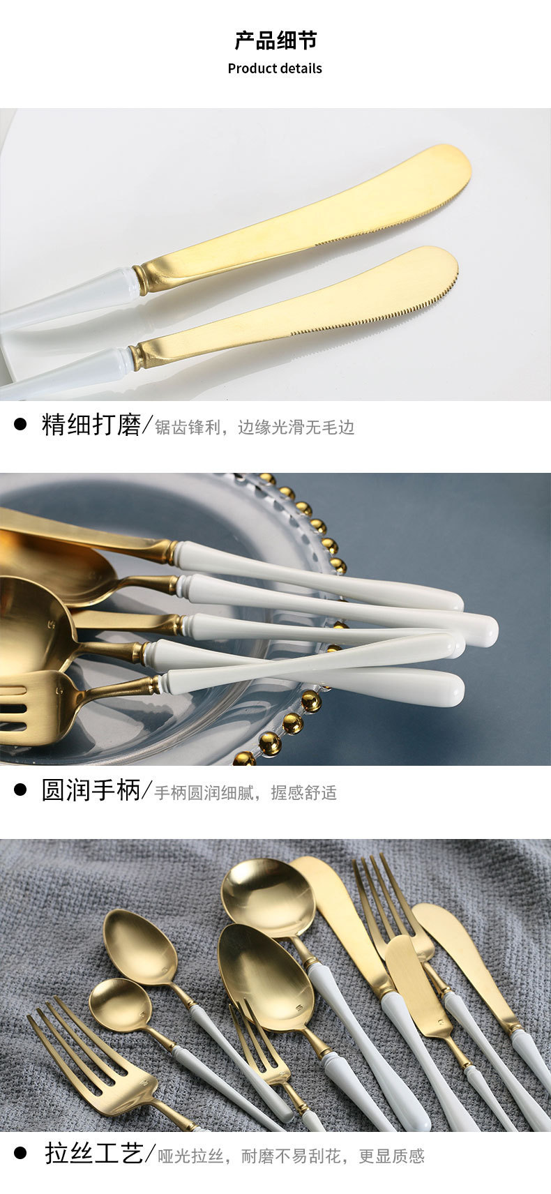 Factory Direct Sales Qinglong 304 Stainless Steel Western Tableware Platinum Knife, Fork and Spoon Suit Small Waist Handle Simple Factory Direct Sales Qinglong 304 Stainless Steel Western Tableware Platinum Knife, Fork and Spoon Suit Small Waist Handle Simple