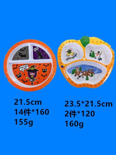 Melamine tableware children's bowl children's plate exquisite price discount can be sold by ton