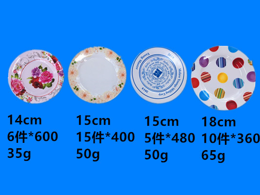 Melamine tableware Melamine plate meinai dish applique plate a large number of spot stock low price processing