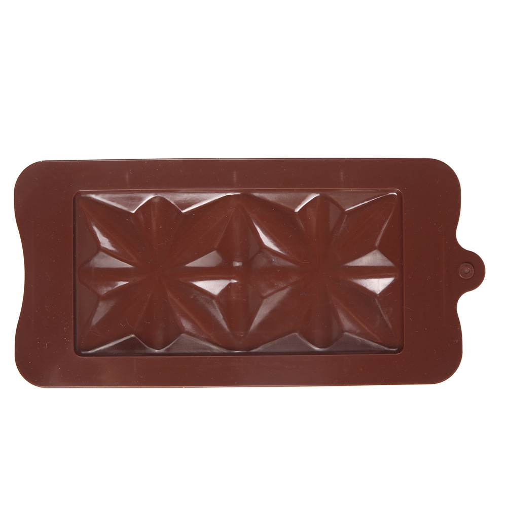 Square Crystal Waffle Silicone Chocolate Mold Cake Biscuit DIY Cross-Border Hot Square Crystal Waffle Silicone Chocolate Mold Cake Biscuit DIY Cross-Border Hot