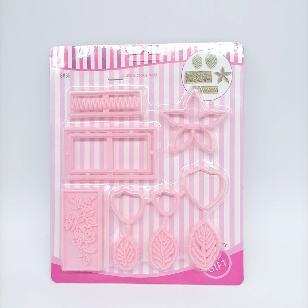 Fondant Cake Biscuit Decoration Mold Stencil Chocolate Mold Flower Leaf Mold Fondant Cake Biscuit Decoration Mold Stencil Chocolate Mold Flower Leaf Mold