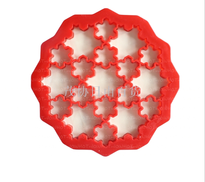 Baking mold multi - biscuit embossing mold at one time can be pressed a number of graphic sugar embossing mold