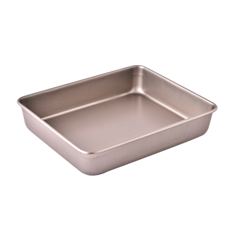 Non-Stick Bakeware/13 Inch Square Snowflake Crisp Guzao Cake Mold Biscuit Chicken Wings Baking Tray Heavy Steel
