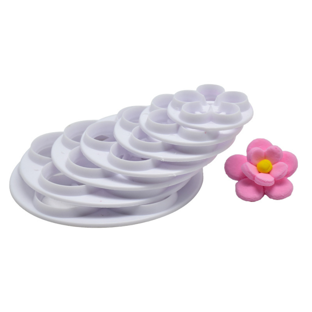 7PCs Rose Petals Cutter Embossing Mold DIY Fondant Cake Decoration Tool Biscuit Impression 7PCs Rose Petals Cutter Embossing Mold DIY Fondant Cake Decoration Tool Biscuit Impression