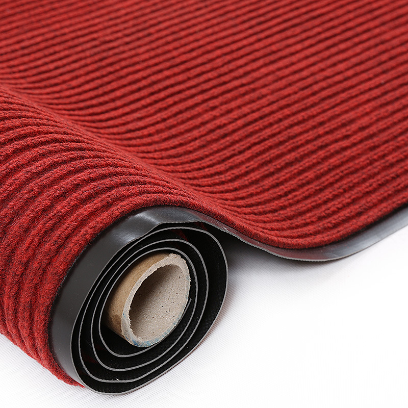 Meige Brand PVC Double Stripe Floor Mat Household Dust Removal Non-Slip Absorbent Floor Mat Door Earth Removing Floor Mat Corridor Carpet