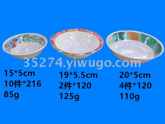 Mi amine tableware Mi amine bowl rice bowl soup bowl noodle running river&#039;s lake floor booth hot style can be sold by ton