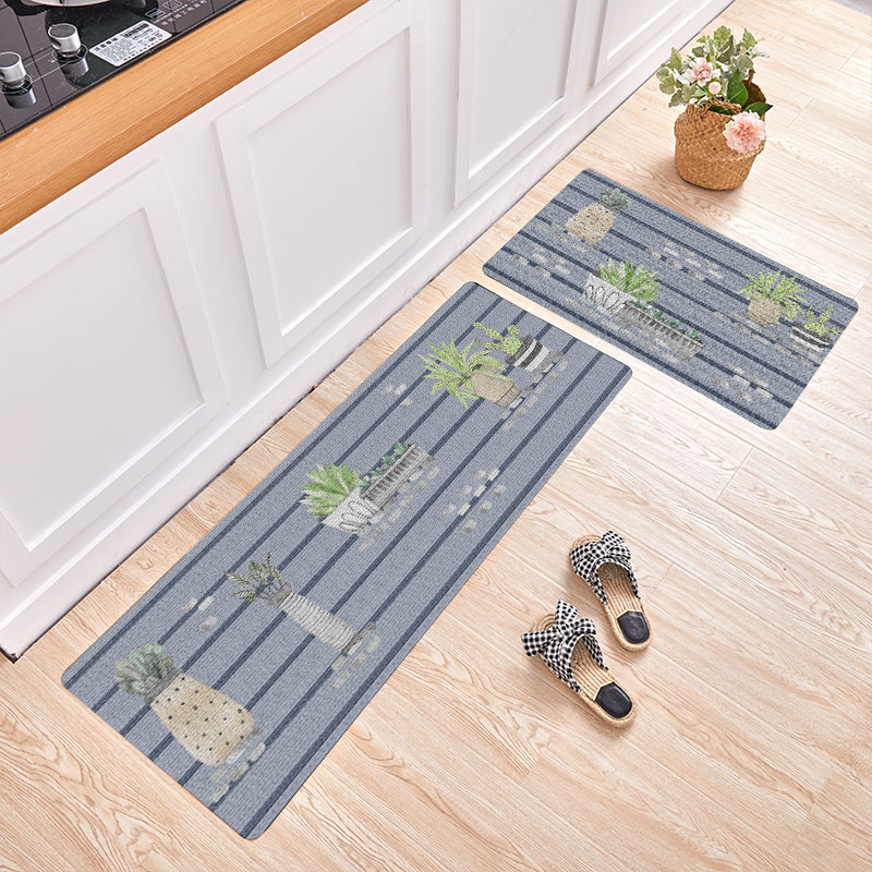 3D Spray Printing Kitchen Floor Mat Two-Piece Floor Mat Non-Slip Combination Carpet New Kitchen Pad Kitchen Mat 3D Spray Printing Kitchen Floor Mat Two-Piece Floor Mat Non-Slip Combination Carpet New Kitchen Pad Kitchen Mat