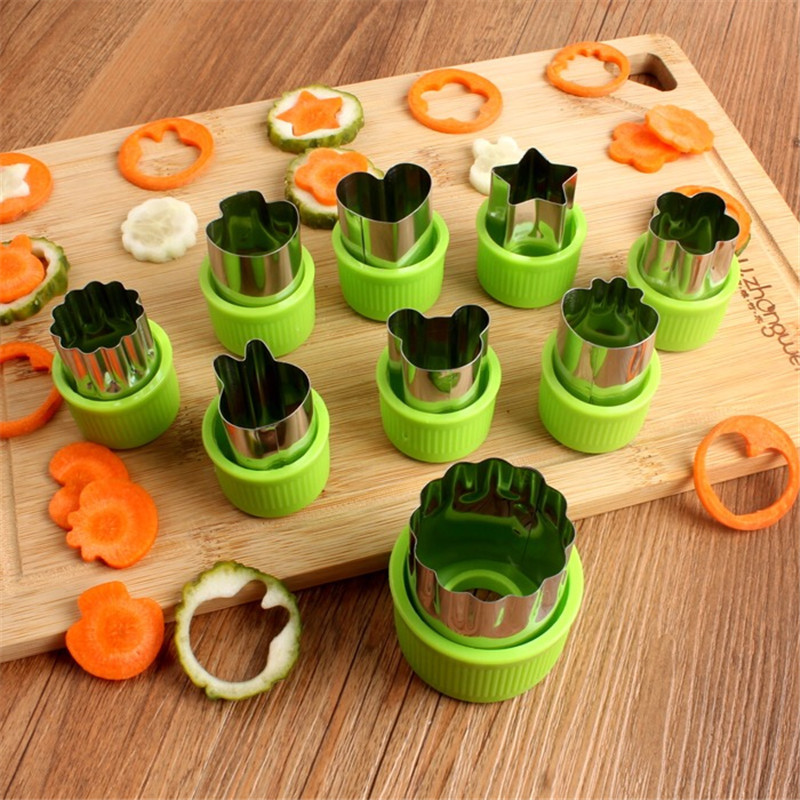 Stainless Steel Farfalle Mold Pattern Cartoon Vegetable Fruit Cutter Patch Hand Guard Embossed Biscuit Printing Modeling Mold