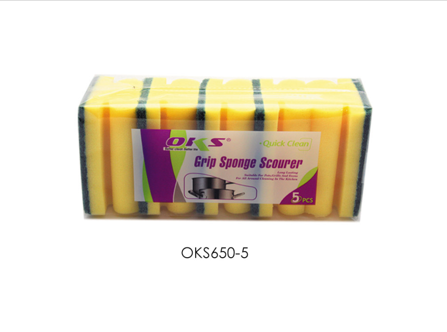 100 clean cloth, sponge cloth serving piece of scouring pads OKS