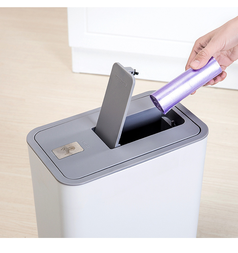 Trash Can Household Living Room with Lid Creative Bathroom Large Gap Waste Paper with Lid Narrow Toilet Basket Nordic Trash Can Household Living Room with Lid Creative Bathroom Large Gap Waste Paper with Lid Narrow Toilet Basket Nordic